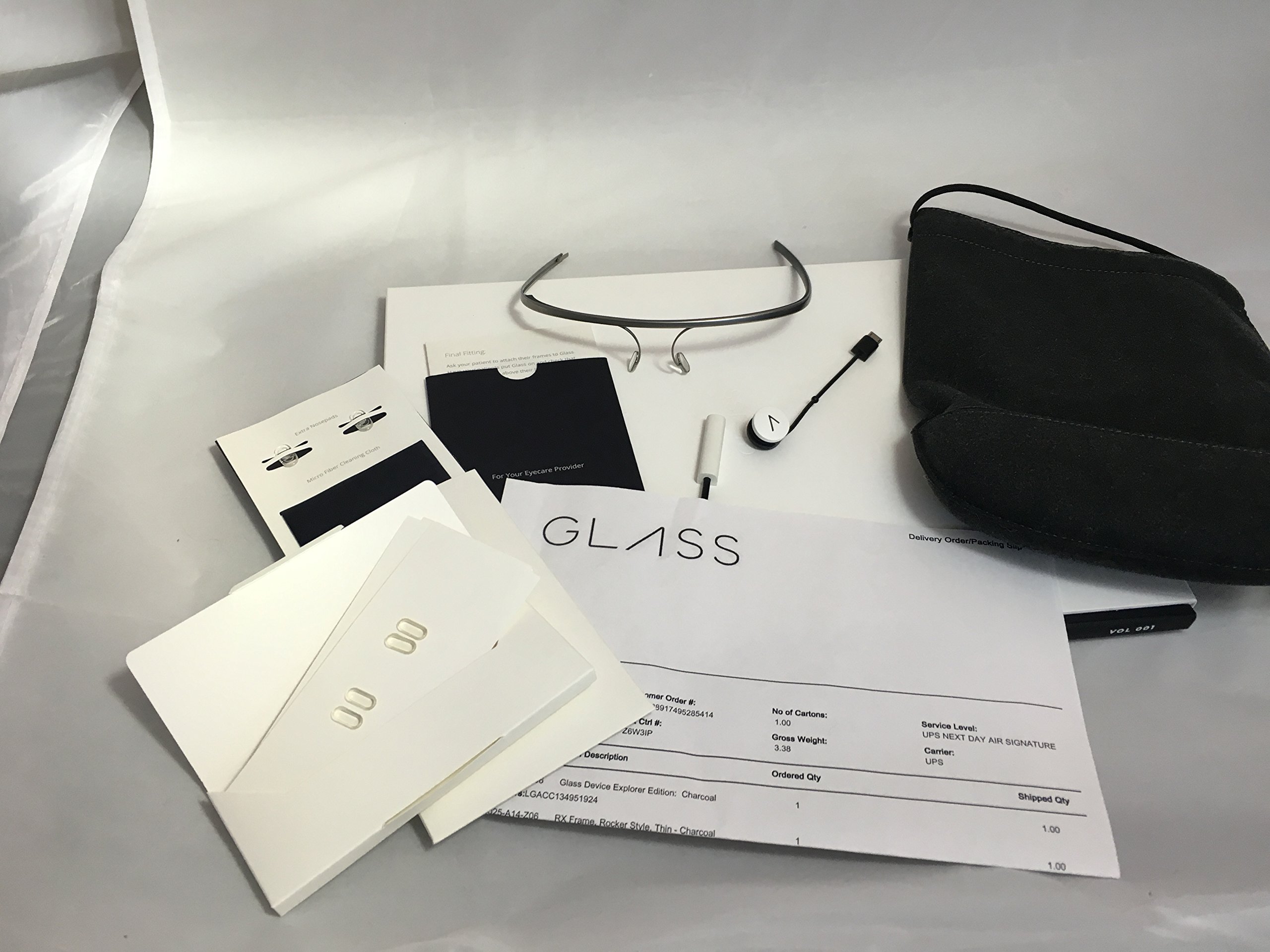 Google Glass Explorer Edition XE-C 2.0 with Frames RX Rocker Style Google Glass Explorer Edition XE-C 2.0 with Frames RX Rocker Style